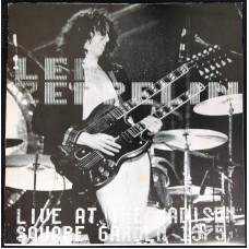 LED ZEPPELIN Live at the Madison Square Garden 1975 (Toepper Music – none) France 1984 LP
